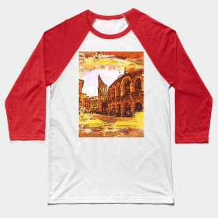 Colosseum - Rome - Italy Baseball T-Shirt